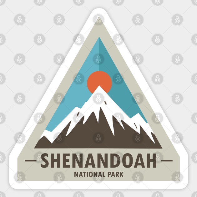 Shenandoah National Park Sticker by esskay1000